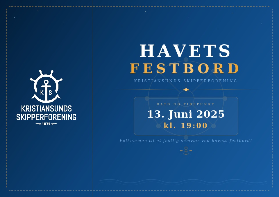 Invitasjon til havets festbord